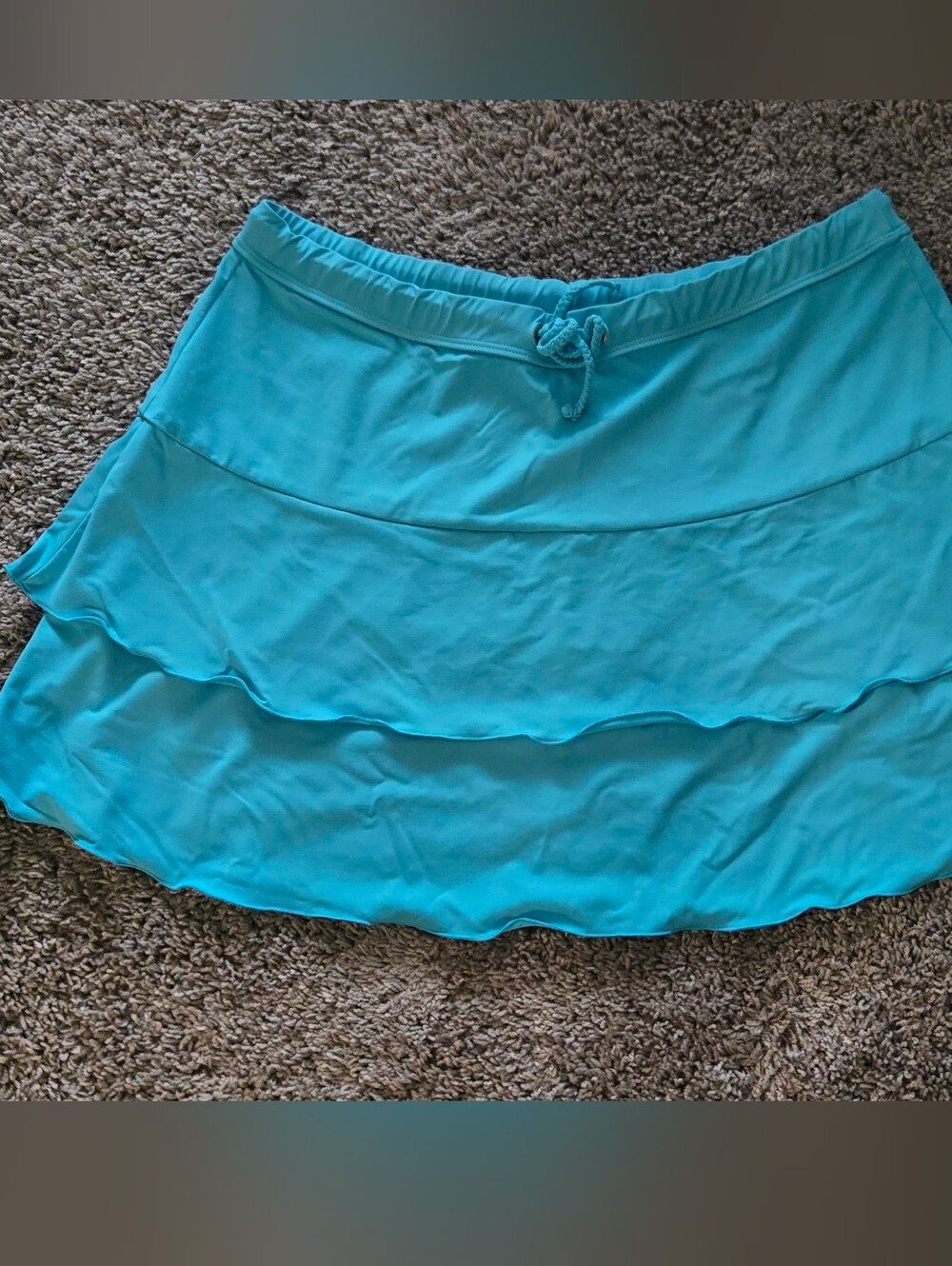 Pre-owned Athleta Blue  Skirt Size L Large